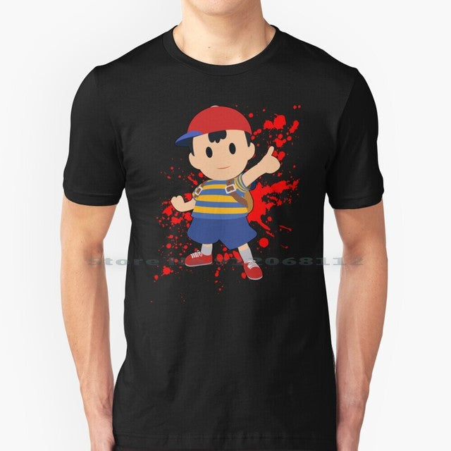Ness Super Smash Brothers T Shirt