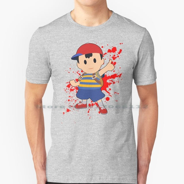 Ness Super Smash Brothers T Shirt