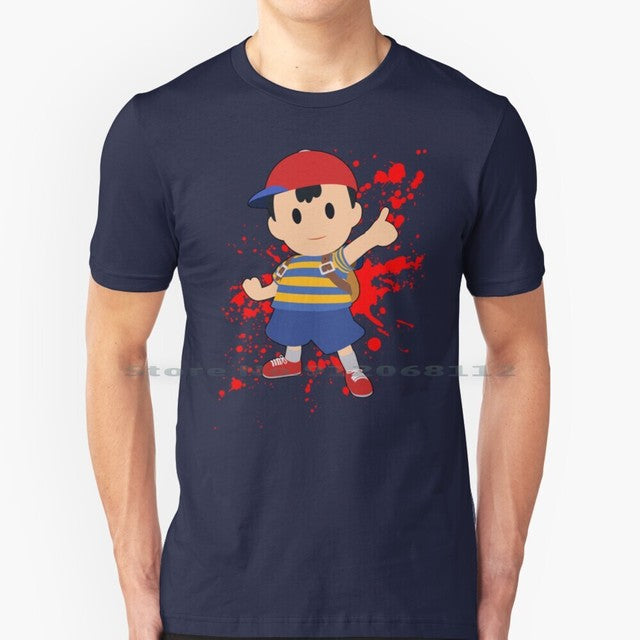 Ness Super Smash Brothers T Shirt
