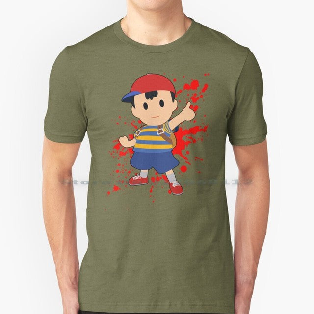 Ness Super Smash Brothers T Shirt