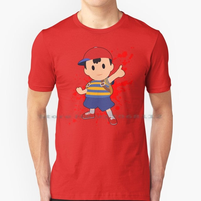 Ness Super Smash Brothers T Shirt