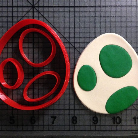 Super Mario Cookie Fondant Cutter | Question Block, Luigi, Gumbas and more. (Large)