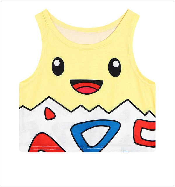 Crop Tops Series 2 | Pokemon, Beemo, Sailor Moon Unicorns and more.