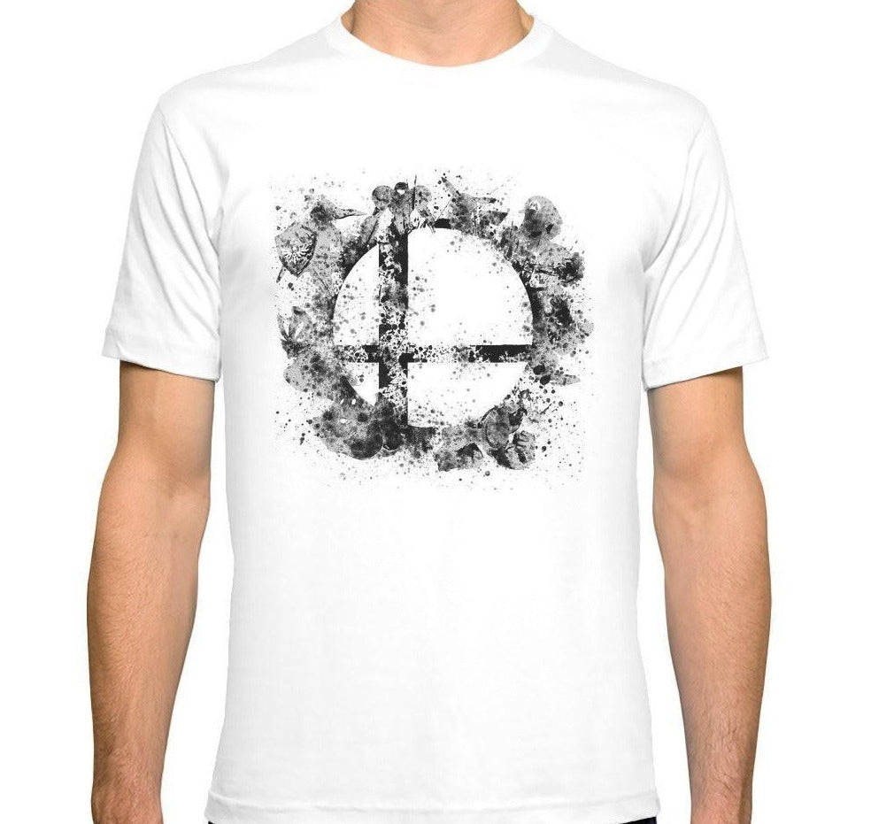 "Smokey" Fit Super Smash Brothers T Shirt - nintendo-core